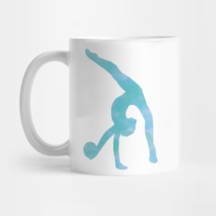 Turquoise Rhythmic Gymnast Ball Mug